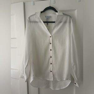 Never Fully Dressed - White Miley Shirt